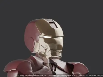 iron boy 3D model