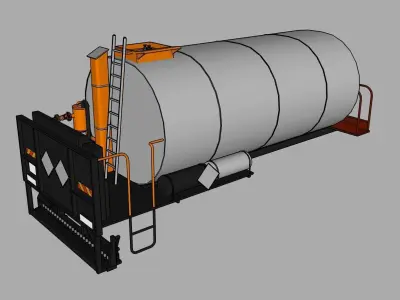 Repandeuse Acmar - Acmar spreader 3D model