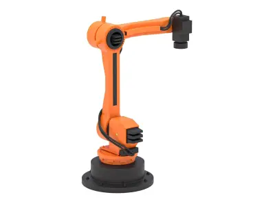 Industrial Robot 02 3D model