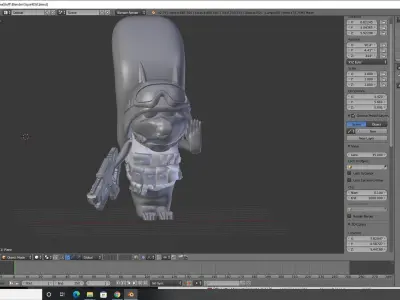 Squirl Patriot Free 3D print model