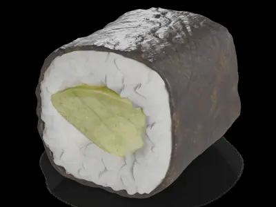 Sushi Cucumber 3D model