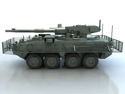 Stryker M1128 3D model