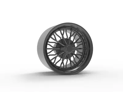 VINTAGE AR 018 WHEEL 3D PRINT MODEL  3D print model