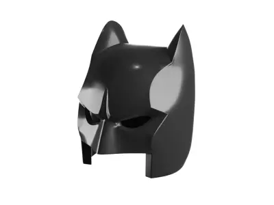 Custom3Dprint Minifigure Accessory -Batman Headgear V2 3D print model