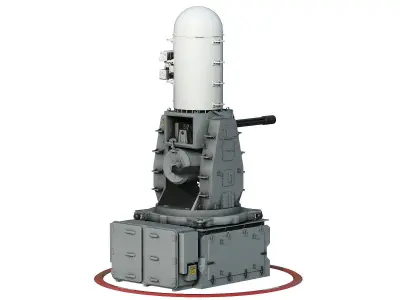 Phalanx CIWS 3D model buy
