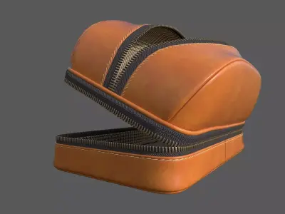 Gaming Pouch Tactical Utility Waist Bag 3D Model Low-poly 3D model