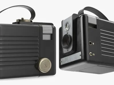  Retro Bakelite Photography Box Camera 