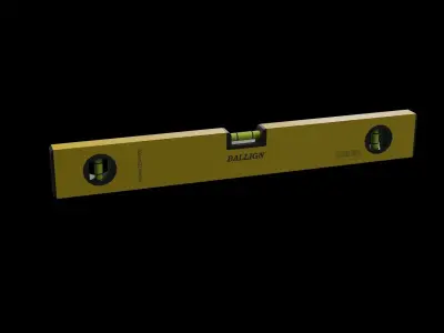 Spirit Level Low-poly 3D model get