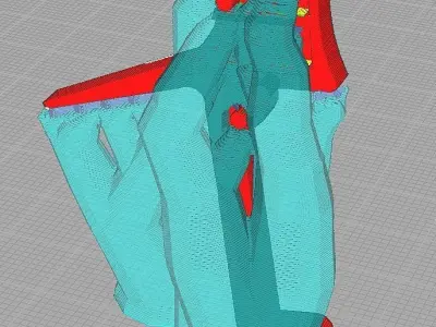 Replacement trigger part for G1 Galvatron 3D print model