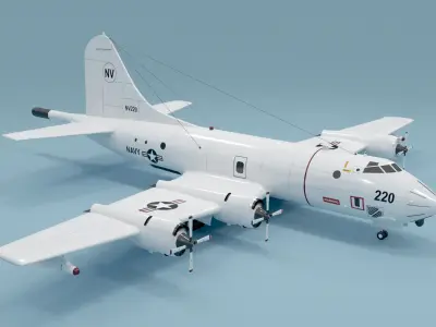 Plane 05 3D model