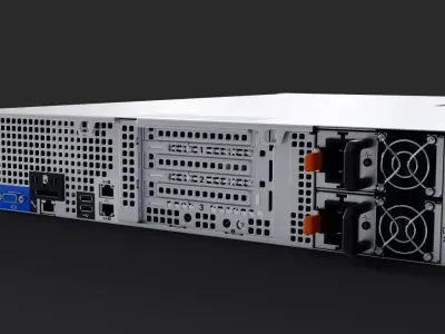 Dell PowerEdge R510 Server 3D model