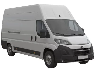 2024 Opel Movano  L4H3 Detailed interior 3D model