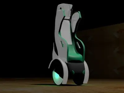 Wheel chair 3D model purchase