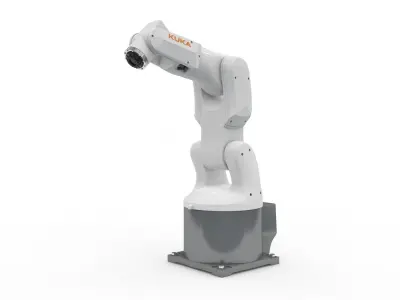 Robot Arm Kuka Agilus KR3 540 3D model