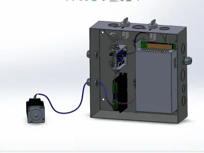 Motor control system 3D model