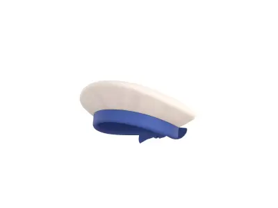 Marine Hat 3D model