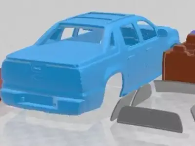 Chevrolet Avalanche 2011 Printable Car 3D print model