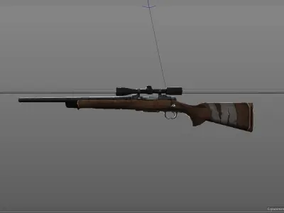 Sniper 1914 Free 3D model