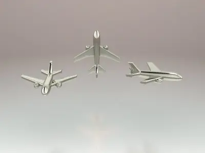 airplane pendant 3D print model buy