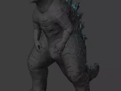Godzilla 2019 Kaiju Universe OBJ Free 3D model