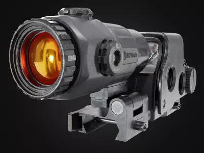 EOTech EXPS3 HWS  Low-poly 3D model