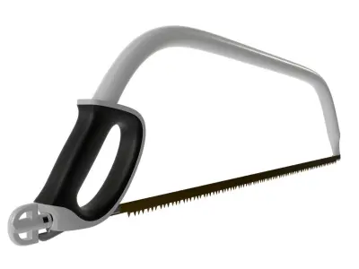 Bowsaw saw 3D model