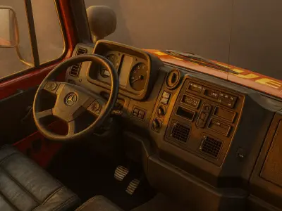 Fire Unimog 3D model