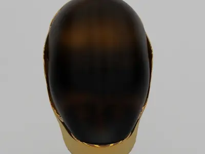 Helmet Daft Punk 3D model