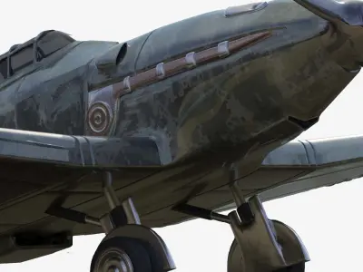  Sukhoi SU-1 plane 3D model