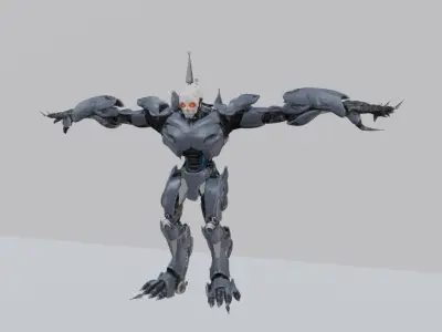 Evil Cyborg Pack 3D model