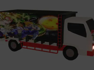 truck canter medel 3d 3D print model