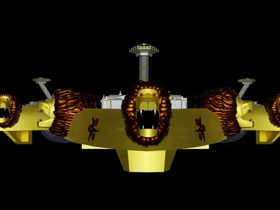 Hacan Flagship 3D model