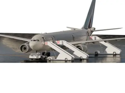  AIRBUS A330-200 2015 3D model
