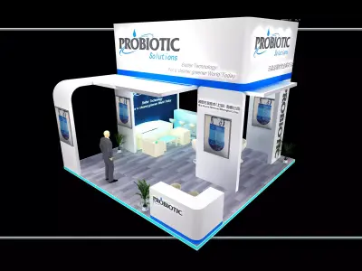 Exhibition - Area - 6X6-3DMAX2009-01 3D model