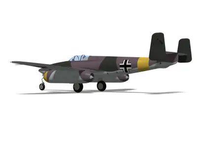 Heinkel He 280 V2 3D model purchase