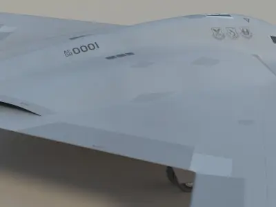 Northrop Grumman B-21 Raider SC 3D model