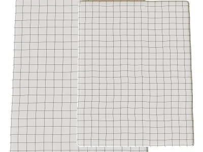 Caruso Carpet Low-poly 3D model