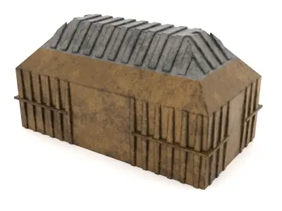 Hangar Crate 1-6 Scale Hottoys  3D print model