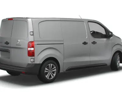 Peugeot Expert Standard UK spec Professional 2020 3D model