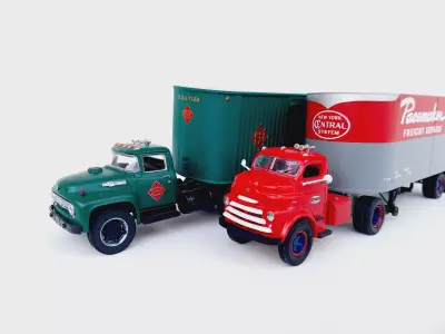 1948 Dodge COE B series truck cab 3D print model