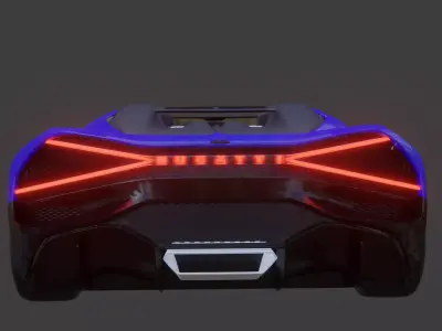 Bugatti Mistral 3D model