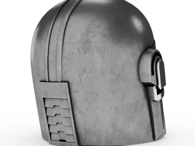 Helmet Mandalorian 3D model