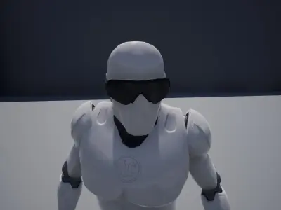 Oakley M-Frame glasses Low-poly 3D model