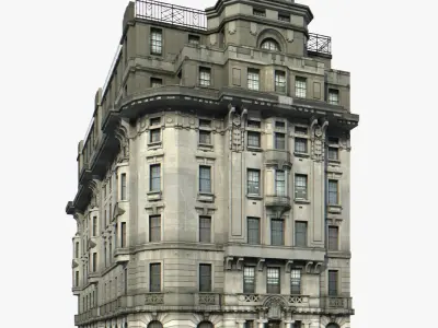 Old Shanghai Architecture Collection 3D model