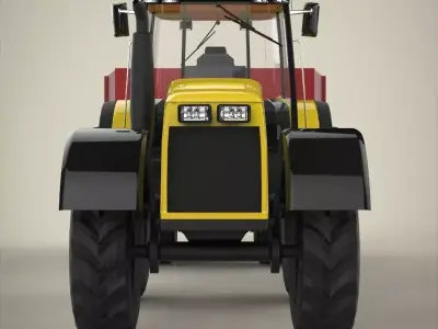 Tractor 3D model