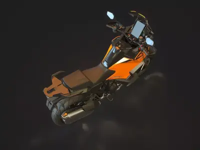 Base model KTM1390 Super Adventure 2026 3D model