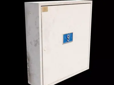 E10s Electrical Box 10 Free 3D model