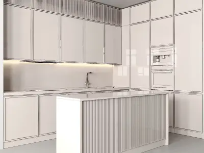 kitchen 128 3D model