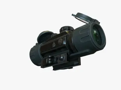 Optical Scope UTG Low-poly 3D model