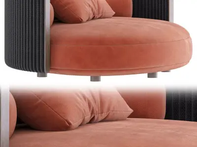 Bezier Cord Outdoor 3D model